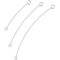 thumbnail image 1 of Extensor de collar VANBARIS de plata de ley 925 de 5, 7 y 10 cm, 1 of 7