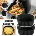thumbnail image 5 of Silicone Baking Mat for Air Fryer and Oven with Non-Stick Coating and Square Shape, 5 of 7