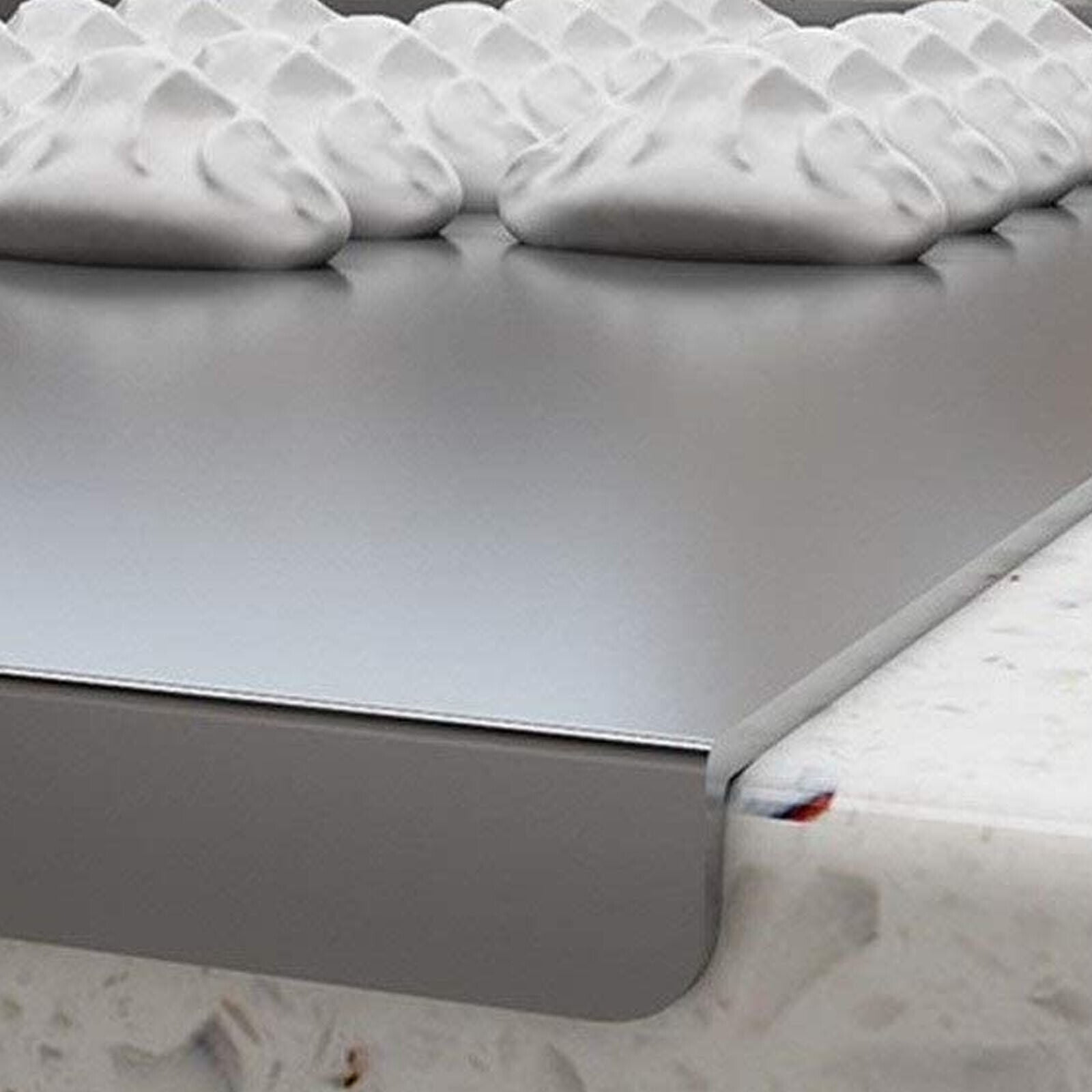 Miumaeov Cutting Board 304 Stainless Steel 70*50cm Extra Large Chopping Board for Kitchen