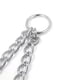 thumbnail image 4 of Acoplador doble de Metal ANGGREK Correa de Cadena para Perros grandes y medianos 3,0mm x 50cm, 4 of 4