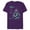 Purple, variant on Star Wars BB-8 Astro Droid Blueprint - Short Sleeve Blended T-Shirt for Adults - Customized-Dark Heather