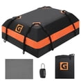 thumbnail image 2 of EDTara Rooftop Cargo Carrier, Waterproof Car Roof Bag With Anti-Slip Mat, Combination Lock, Door Hooks, and Storage Bag, Compatible With All Cars, 2 of 6