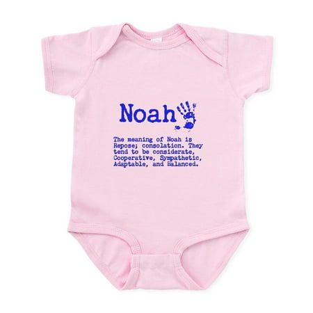 

CafePress - The Meaning Of Noah Body Suit - Baby Light Bodysuit Size Newborn - 24 Months