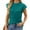 Army Green, variant on ZKCCNUK Womens Tops Summer Solid Lace V-neck Short Sleeve Solid T-shirt Top