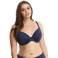 thumbnail image 3 of Elomi Womens Plus Size Essentials Plunge Bikini Top Style-ES7504, 3 of 4