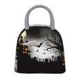 thumbnail image 1 of Disketp Happy Halloween 1 Bolsa Térmica para Almuerzo, Lonchera con Abertura Amplia y Gran Capacidad, Organizador Reutilizable para Mujeres, Hombres y Adultos, 1 of 6