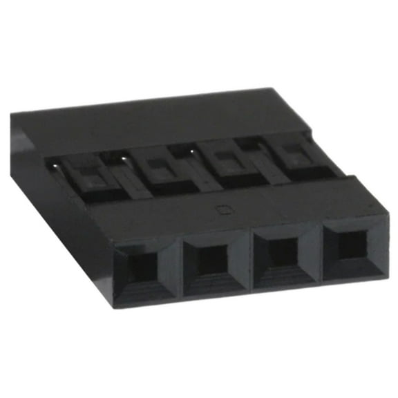 Pack of 16 65039-033LF Connectors 4 Rectangular - Housings Receptacle Black 0.100 (2.54mm)