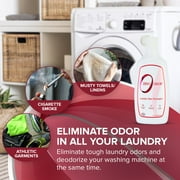 Zero Odor Scent Booster Laundry Odor Eliminator Additive Deodorizer Smell Remover, 16 oz