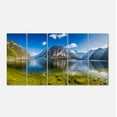 thumbnail image 2 of Lac de Montagne Cristallin dans les Alpes - Impression sur Toile Paysage, 2 of 3