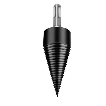 42mm High Speed Firewood Drill Bit Wood Splitter Screw Splitting Cone ...