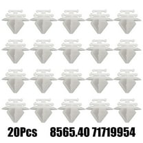 KERISTE 20Pcs Car Exterior Door Trim Clips for C2 C3 206 207 8565.40 856540 7701056846