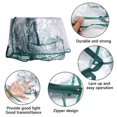 thumbnail image 4 of Cubierta de Repuesto Yuxing para Invernadero Enrollable con Cremallera 4 Niveles PVC Transparente 27 x 19 x 64 Pulgadas, 4 of 5