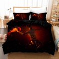 thumbnail image 3 of 3D Sports Basketball Dunk Quilt Cover Set Bedding Set Duvet Cover Pillowcases, 3 of 3