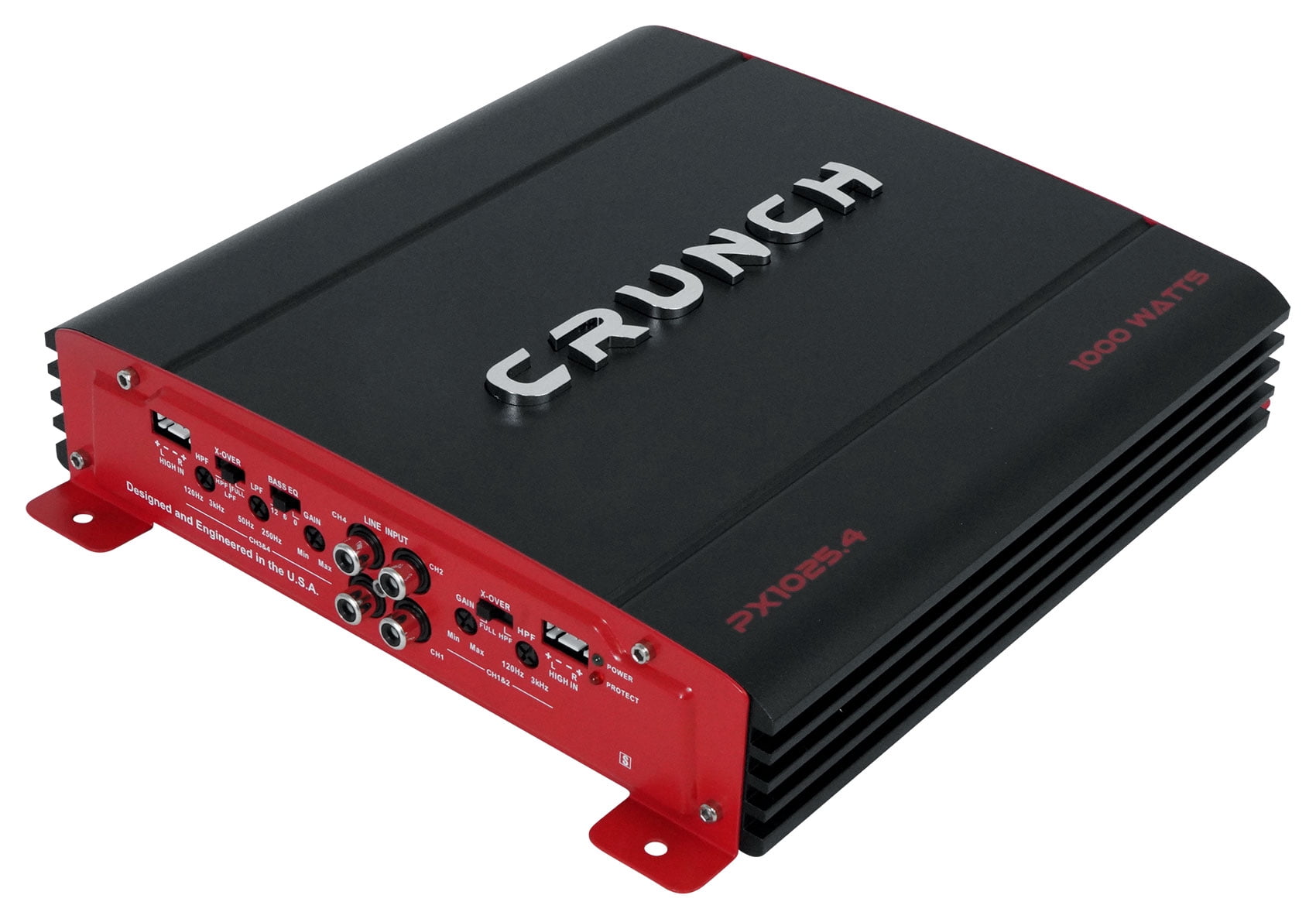 Crunch PX-1025.4 Power X Series 1,000-Watt-Max 4-Channel Class AB Amp