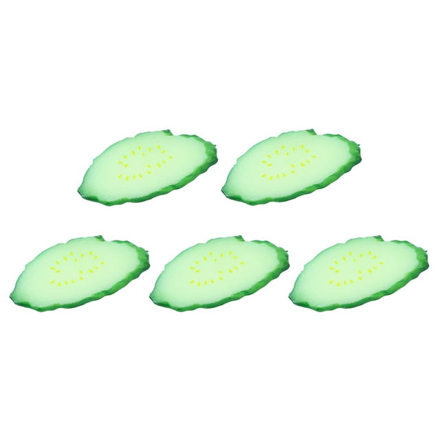 ZheElen 5x Long-lasting Fruits Section For Prop PVC High Simulation Fruit Slice Model Etc 9