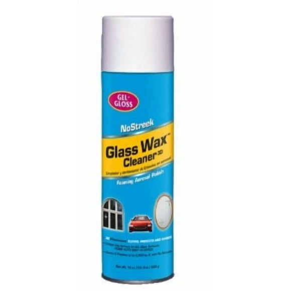TR Industrie Gel Gloss Nettoyant pour Verre NS-019 Sans Traces; à Utiliser pour Nettoyer/protéger et Faire Briller les Surfaces en Verre/métal/chrome et Miroir; Aérosol de 19 Onces