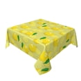 thumbnail image 2 of Wukai Bright Lemons Waterproof Tablecloth for Kitchen Dining, Fits Square Tables for 2-4 Seats -54"x54", 2 of 7