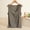 Gray, variant on Tunic Tops for Women Fashion Solid Color Sleeveless Basic Tight T Shirts Casual Loose Fit Standard Straps Blouses