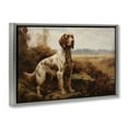 thumbnail image 4 of Stupell Industries On The Hunt Scenery Landscape Painting Gray Floater Framed Canvas Art Print Wall Art, 31 x 21, 4 of 10