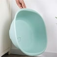 thumbnail image 2 of Sitz Bath for Hemorrhoids,Sitz bath tub,Sits Bath Kit for Women Men,Wider Seating Area, Deeper Bowl (green), 2 of 7