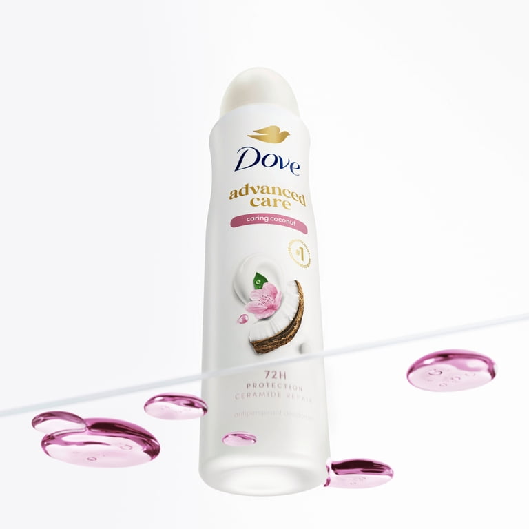 Dove Advanced Care Caring Coconut Antiperspirant Dry Spray photo 5