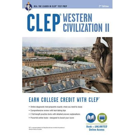 Clep R Western Civilization Ii Book Online Walmart Com