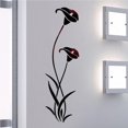 thumbnail image 4 of Bearachild Espejo de flores Adhesivo de pared Adhesivo de espejo extraíble Adhesivo de pared moderno Decoración del hogar Decoración del hogar No.2 Bearachild HA045752-02, 4 of 5