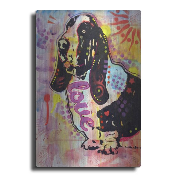 Luxe Metal Art 'DSC01596' by Dean Russo, Metal Wall Art, 16"x24"