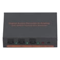 thumbnail image 3 of Filfeel Amplifiers 3x1 Optical Fiber Digital Audio Decoder Optical To For SPDIF/AV/RCA Converter 100-240V Digital Audio Converter New, 3 of 8