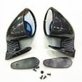 thumbnail image 4 of Phyun Carbon Fiber Style Racing Side Wing Mirror For Vintage Car Hot Rod Rat Truck 2Pc, 4 of 5