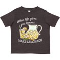 thumbnail image 3 of Inktastic When Life Gives You Lemons, Make Lemonade Boys or Girls Toddler T-Shirt, 3 of 5