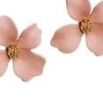 thumbnail image 7 of UDIYO 2Pcs Women Earrings Flower Shape Anti Rust Alloy Ear Studs Earrings Jewelry for Party, 7 of 7