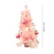 thumbnail image 3 of Árbol de Navidad de Mesa con Accesorios | Árbol de Navidad Artificial para Interiores y Fiestas En Casa | 43,4 X 30 X 30 Cm | Rosa | Plástico | 450 G, 3 of 6