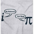 thumbnail image 2 of Rational Real Pi Pie Number Math Nerd Sweatshirt for Men or Women Brisco Brands X, 2 of 6
