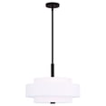 thumbnail image 1 of Livex Lighting 50874-07 Pendentif Meridian 4 Lumières, Bronze, 1 of 3