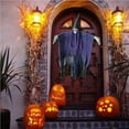 thumbnail image 4 of Bearachild Espectro colgante de Halloween, accesorios de casa embrujada brillantes y espeluznantes, adornos colgantes de fiesta de Cosplay para Kits de decoración para fiestas, 4 of 6