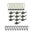 thumbnail image 4 of GARENDE 10 Pieces Tarp Clips Heavy Duty Tarp Clamps for Tarpaulin Camping Boat Cover E, 4 of 9