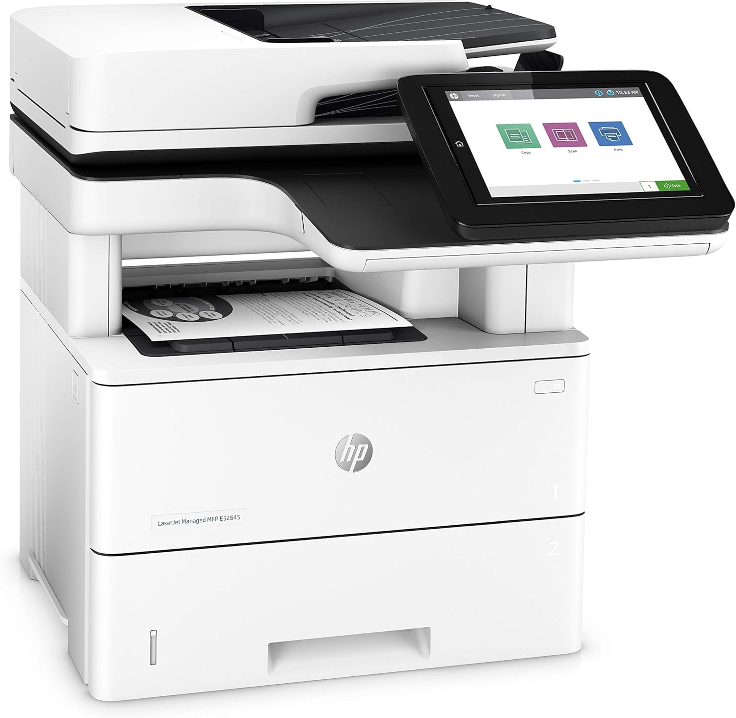 HP LaserJet Managed MFP E52645dn Monochrome Printer