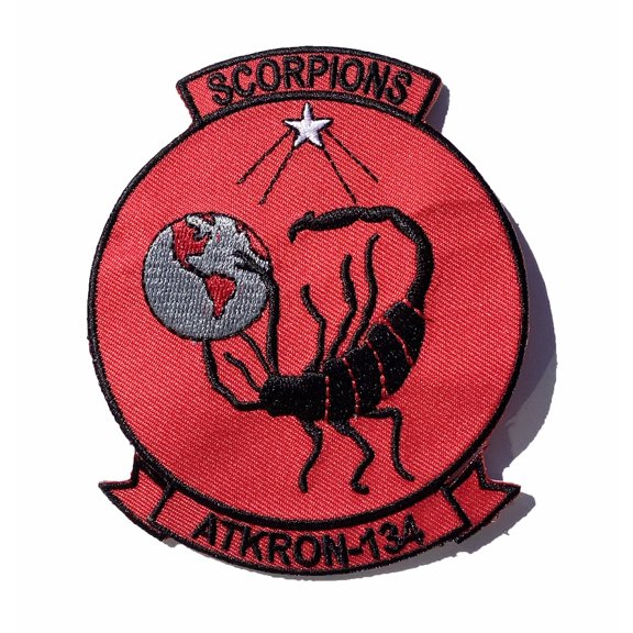 VA-134 Scorpions Patch - Sew On