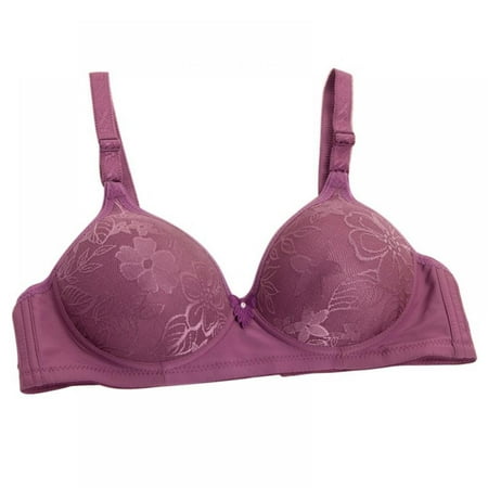 

Sports Bra Push Up Bra 3/4 Cup Bra Up Thin Under Thick Bra Women Nursing Underwear Wire Free Gathered Bra