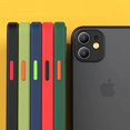 thumbnail image 5 of Funda de lujo a prueba de golpes para iPhone, carcasa dura de silicona transparente para iPhone 13, 14, 15, 12, 11 Pro, Xs Max, X, XR, 8, 7 Plus, SE mini, 5 of 5