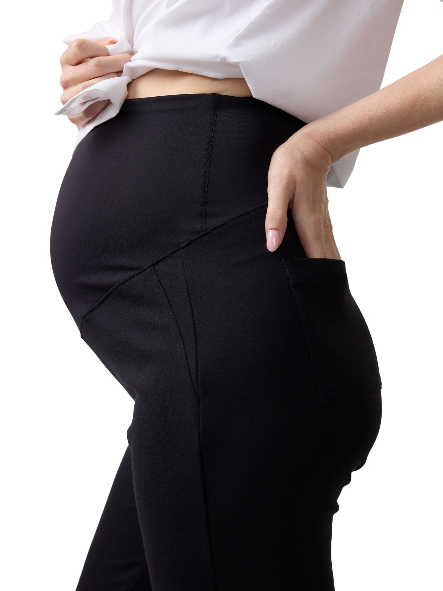 Ingrid & Isabel For Every Belly Women's Maternity Slim Ponte Pant, Sizes XS-XXL