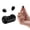 Black, variant on Tiny Invisible Mini Earbuds Smallest Micro Hidden Discreet Small Earbuds for Work Wireless Bluetooth Small Invisible Headphones Sleeping Ear Buds Headphones for Side Sleepers