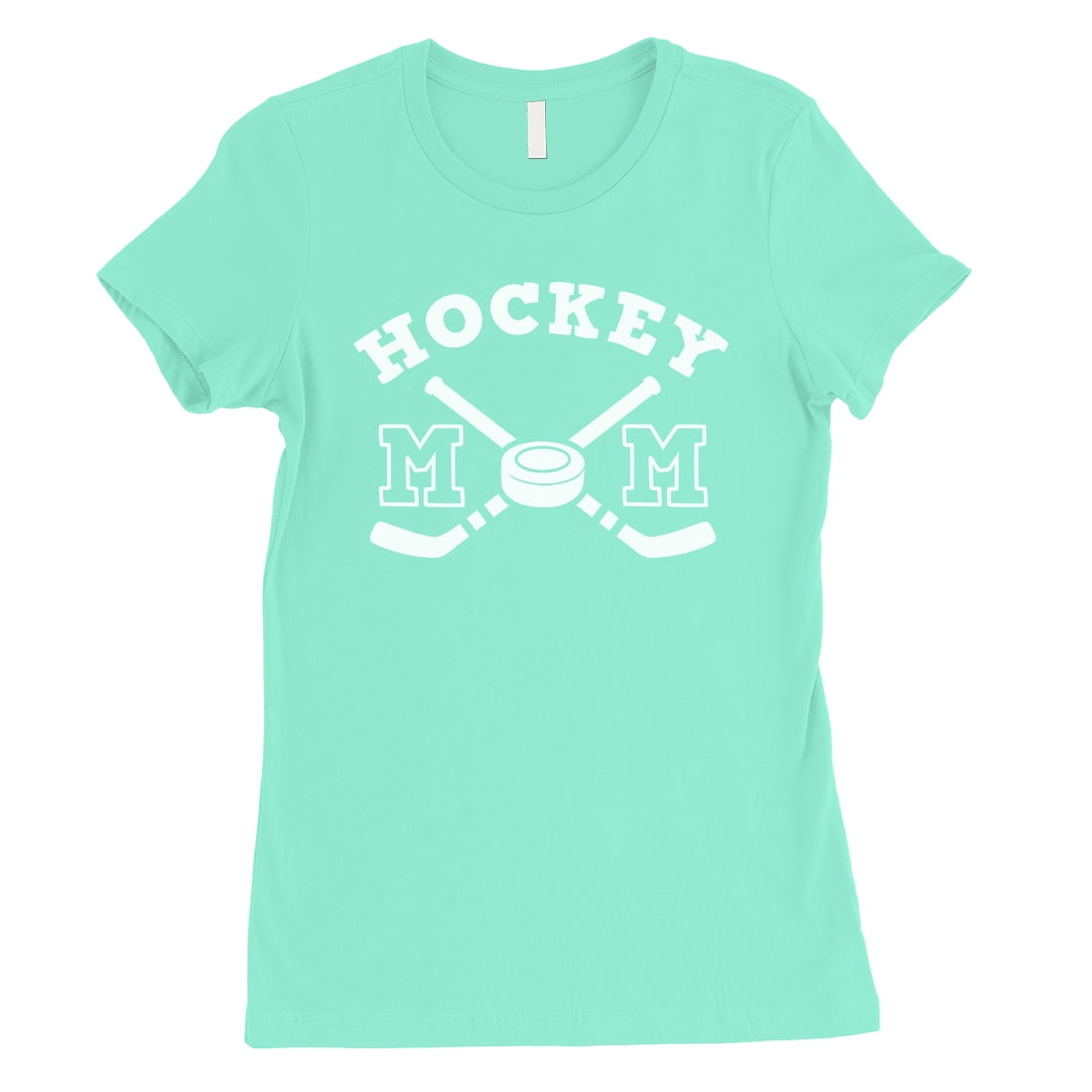 365 Printing Hockey Mom Womens Mint Funny Saying TShirt Sports Mom