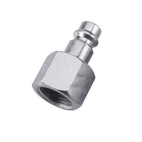 Milton Industries HI-Flo V-Style 3/8" FNPT Brass Plug 2/cd
