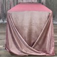 thumbnail image 3 of Your Chair Covers - 90 x 156 Inch Rectangular Velvet Tablecloth Dusty Rose, 3 of 5