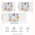 thumbnail image 2 of Yayeee Pillowcase Standard Size Set of 2 Satin Wrinkle Resistant Pillow Case, Blue Magical Halloween, 2 of 7