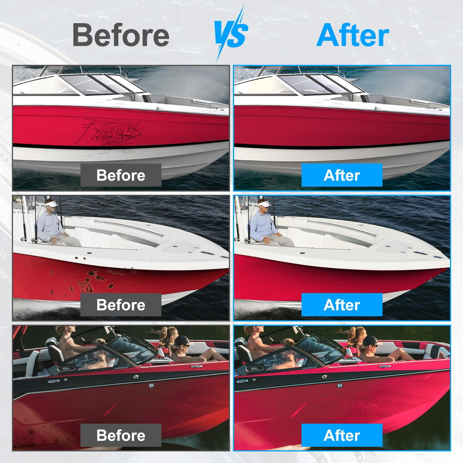 ShangTianFeng Marine Brilliant Red Wood and Fiberglass Paint Primer, Suitable for use on fiberglass, wood or metal surfaces above the waterline
