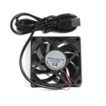 thumbnail image 1 of USB Fans CPU Cooling Radiator 5V 2Pin USB Fans for Computer Case-Server Radiator 4cm 5cm 6cm 7cm Quiet 4500-5500RPM 7x7x1.5cm, 1 of 6