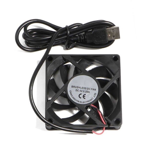 USB Fans CPU Cooling Radiator 5V 2Pin USB Fans for Computer Case-Server Radiator 4cm 5cm 6cm 7cm Quiet 4500-5500RPM 7x7x1.5cm